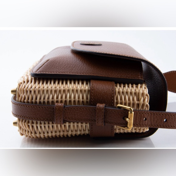 GUCCI Sherry Line Wicker Bag - Picture 14 of 14